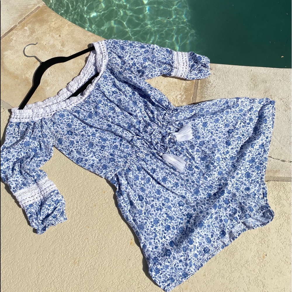 Romper with waist adjustment
